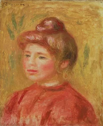Busto de Mujer en Rojo, 1905-08